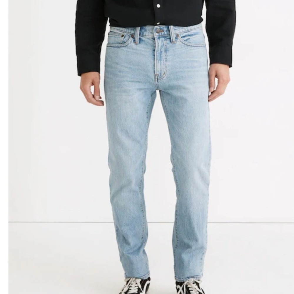 Madewell Mens Slim Authentic Flex Light Wash Jeans 32x34 CKP463616434 NWOT